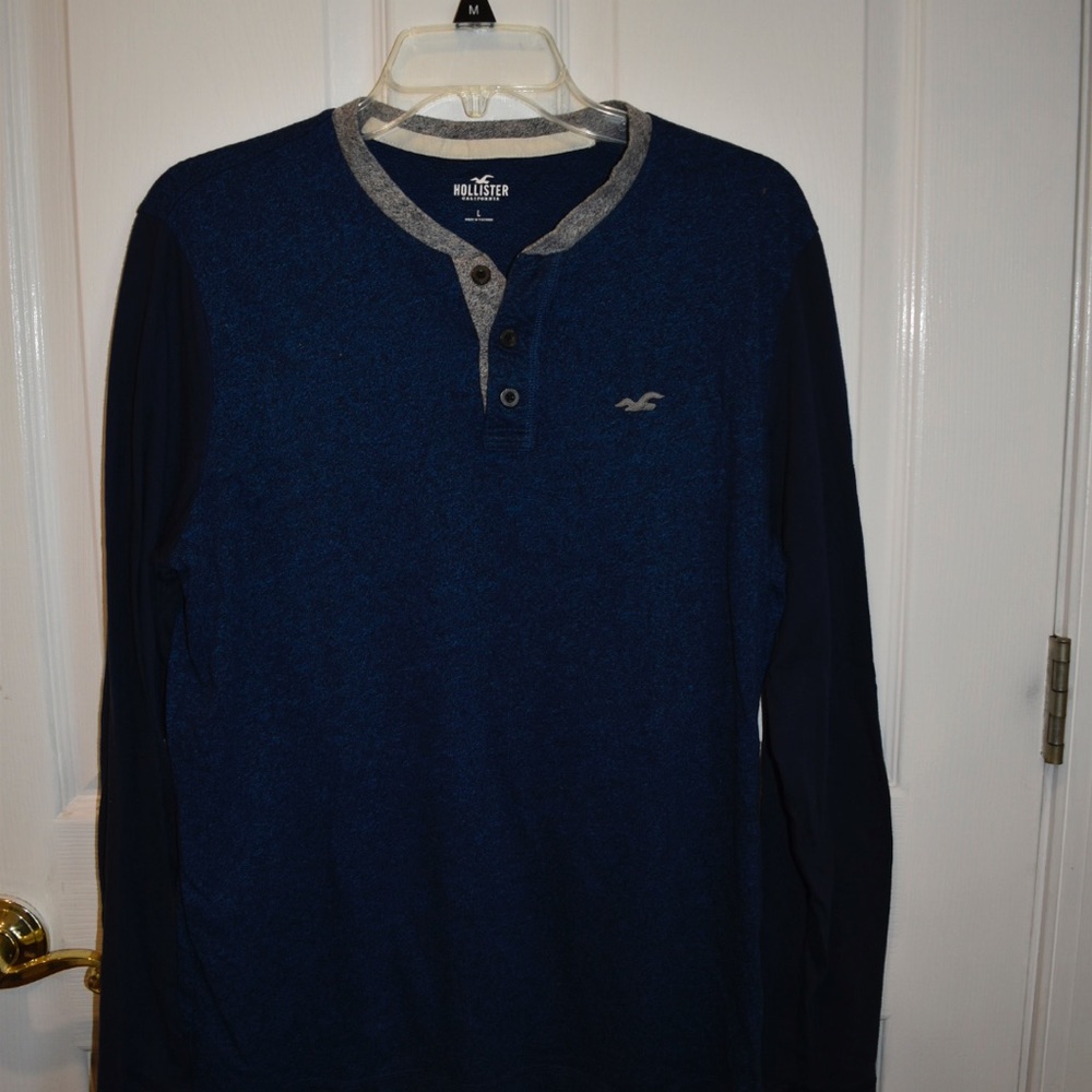 Mens Hollister long sleeve shirt